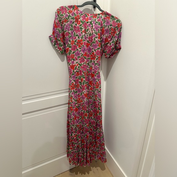 Banjanan Pink and Red Floral Dress - Picture 3 of 3